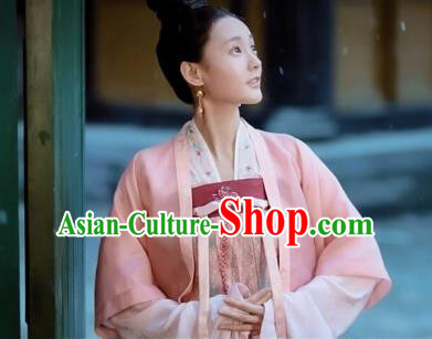 Drama Royal Nirvana Chinese Ancient Song Dynasty Nobility Lady Lu Wenxi Replica Costumes for Women
