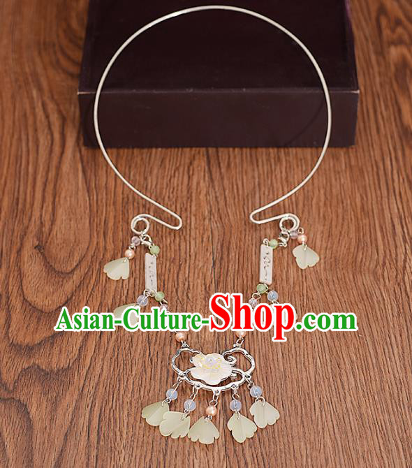 Traditional Chinese Handmade Necklace Ancient Hanfu Necklet Accessories for Women