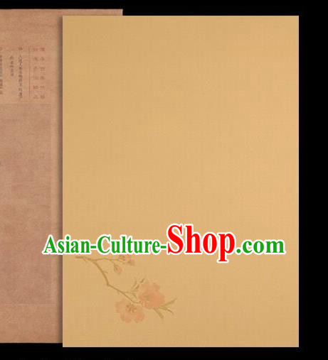 Traditional Chinese Ginger Poem Paper Handmade The Four Treasures of Study Writing Art Paper