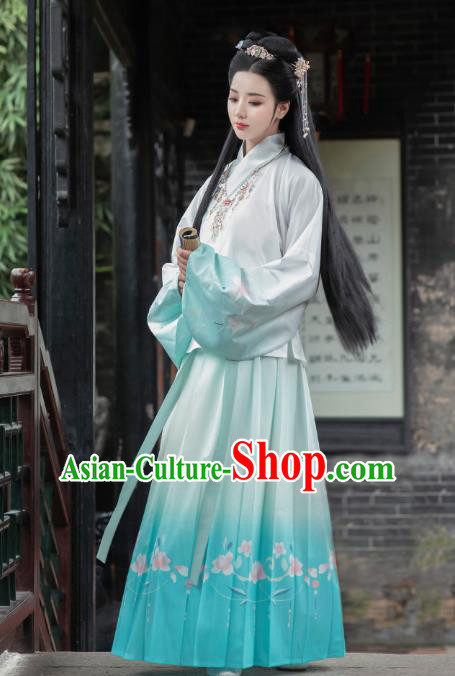 Chinese Traditional Ancient Goddess Princess Historical Costumes for Women