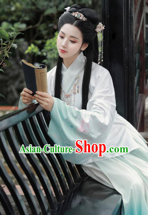 Chinese Traditional Ancient Goddess Princess Historical Costumes for Women