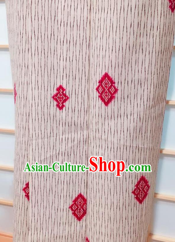 Traditional Japanese Kimono Japan Classical Pattern Yukata Dress Costume for Women