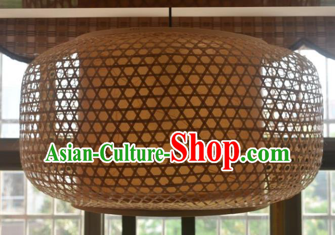 Chinese Traditional Handmade Bamboo Weaving Lanterns Hanging Lantern Parchment Lamp