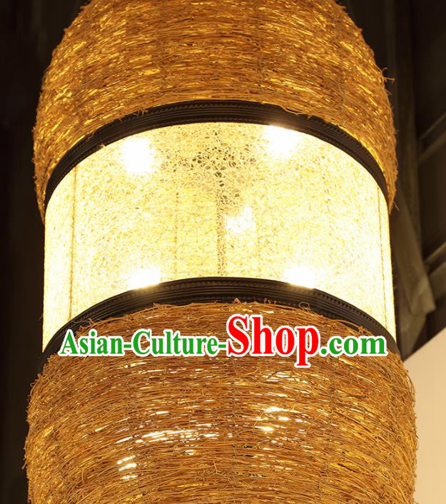 Asian Traditional Rattan Ceiling Lantern Thailand Handmade Lanterns Hanging Lamps