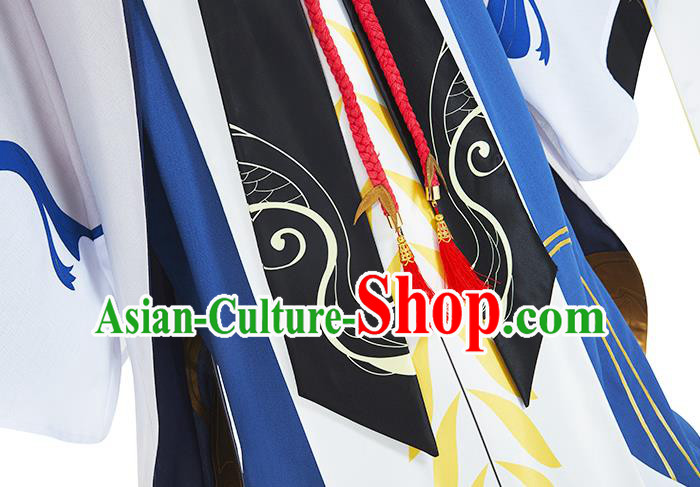 Traditional Chinese Cosplay Prince Knight Costume Ancient Swordsman Hanfu Clothing for Men