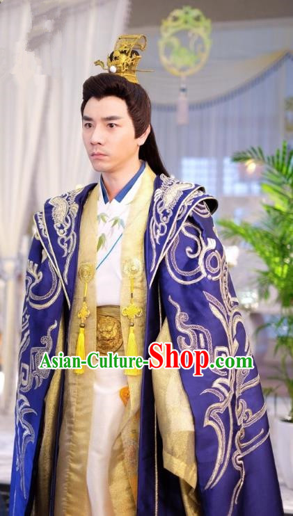 Traditional Cosplay Devil King Ye Xiaochai Costumes Custom China Ancient  Swordsman Lord Clothing