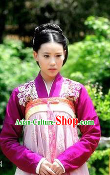 Chinese Ancient Princess Costumes Garment and Headpieces Drama The Empress Court Maid Dress Apparels