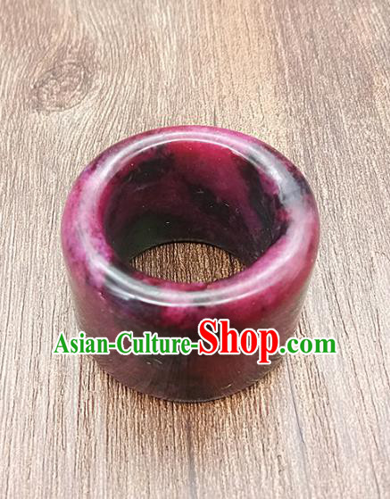 Chinese Ancient Men Hanfu Ring Jade Jewelry Jade Finger Accessories