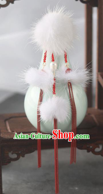 Chinese Ancient Hanfu Tassel Hair Claws Hair Accessories Women Headwear Hair Stick
