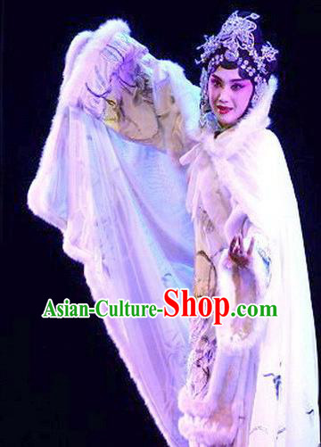 Chinese Beijing Opera Rich Mistress Apparels Yue Zhao Sai Bei Costumes and Headdress Traditional Peking Opera Young Female Dress Diva Garment
