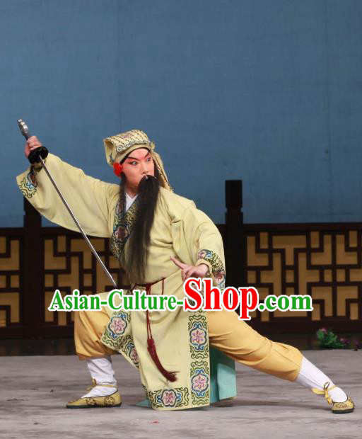 The Eight Immortals Crossing the Sea Chinese Peking Opera Swordsman Apparels Costumes and Headpieces Beijing Opera Taoist Priest Han Xiangzi Garment Clothing