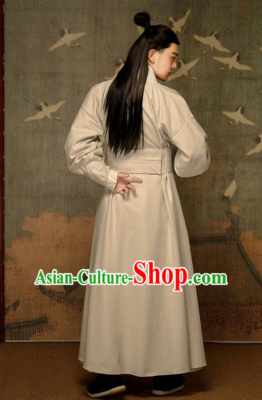 Chinese Traditional Song Dynasty Swordsman Hanfu Clothing Ancient Drama Kawaler Garment Civilian Male Historical Costumes