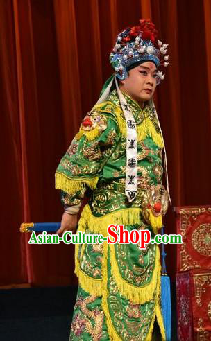 Mulan Joins the Army Chinese Shanxi Opera Wusheng Apparels Costumes and Headpieces Traditional Jin Opera Takefu Garment Martial Male Clothing
