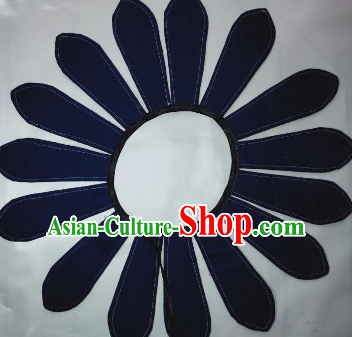 Chinese Traditional Embroidery Craft Embroidered Shoulder Accessories Embroidered Navy Cloud Shoulder
