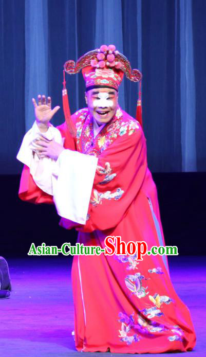 Chinese Sichuan Opera Bully Lan Musi Apparels Costumes and Headpieces Peking Opera Highlights Childe Garment Rich Male Clothing