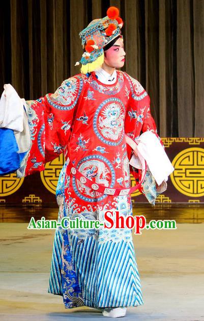 Chinese Sichuan Opera Governor Li Baotong Apparels Costumes and Headpieces Peking Opera Highlights Official Garment Young Male Clothing