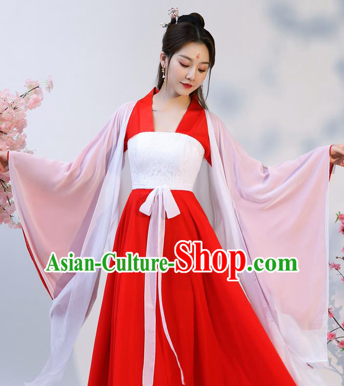 Chinese Ancient Drama Noble Infanta Hanfu Dress Apparels Traditional Song Dynasty Patrician Lady Historical Costumes