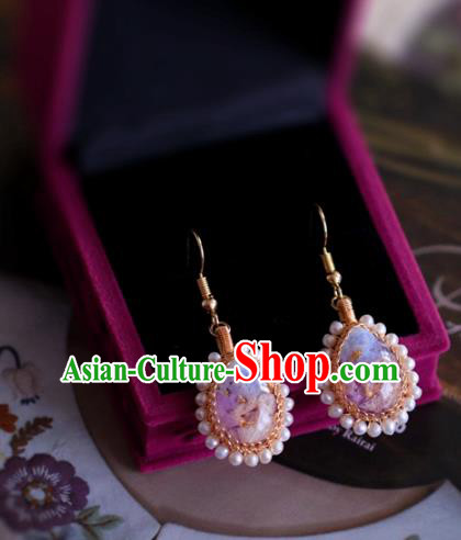 Princess Handmade Pearls Earrings Fashion Jewelry Accessories Classical Eardrop for Women