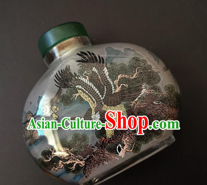 Chinese Snuff Bottle Traditional Handmade Painting Eagle Snuff Bottles