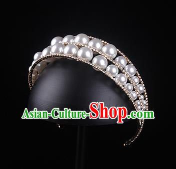 Europe Wedding Princess Headband Elegant Hair Accessories Bride Royal Crown