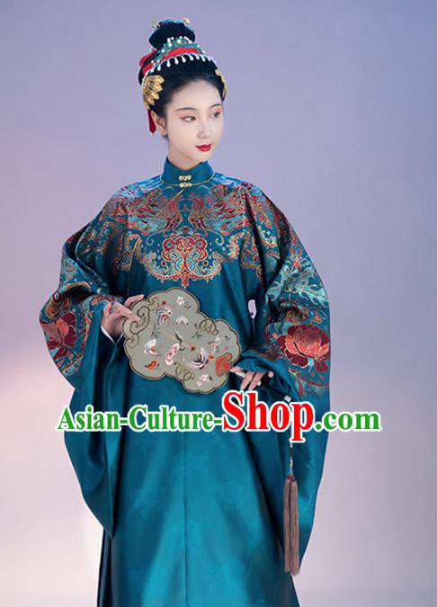 China Traditional Ming Dynasty Court Beauty Historical Clothing Ancient Imperial Consort Costumes Complete Set