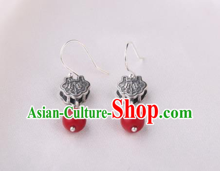 Chinese Classical Ear Accessories Traditional Cheongsam National Earrings