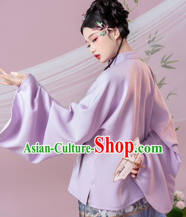 China Ancient Court Beauty Clothing Traditional Ming Dynasty Palace Princess Embroidered Historical Costume