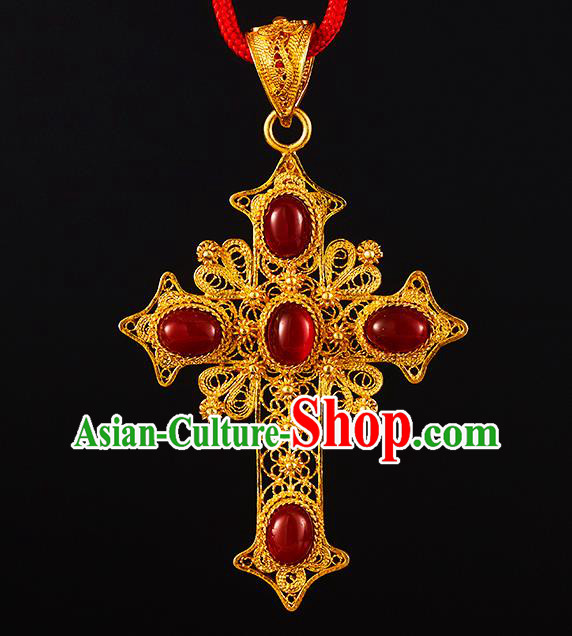 China Handmade Agate Accessories Traditional Necklace Pendant Jewelry