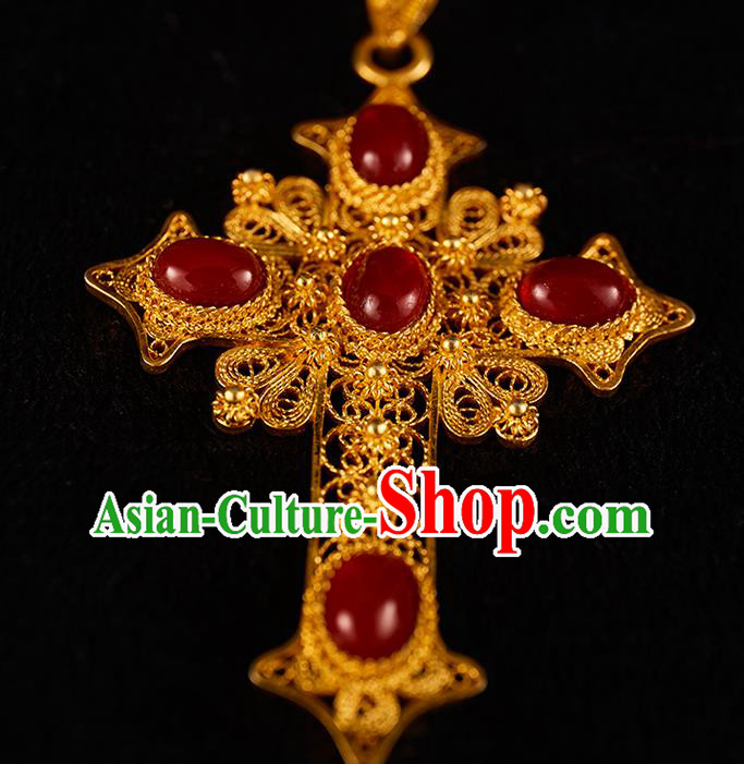China Handmade Agate Accessories Traditional Necklace Pendant Jewelry