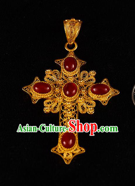 China Handmade Agate Accessories Traditional Necklace Pendant Jewelry
