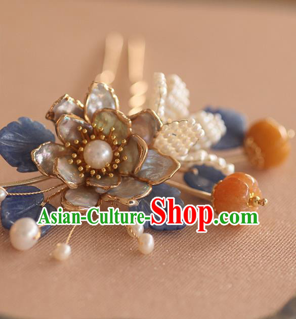 China Traditional Ancient Princess Ceregat Hair Stick Handmade Hair Accessories Song Dynasty Hairpin