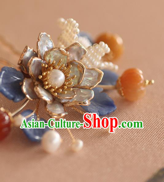 China Traditional Ancient Princess Ceregat Hair Stick Handmade Hair Accessories Song Dynasty Hairpin