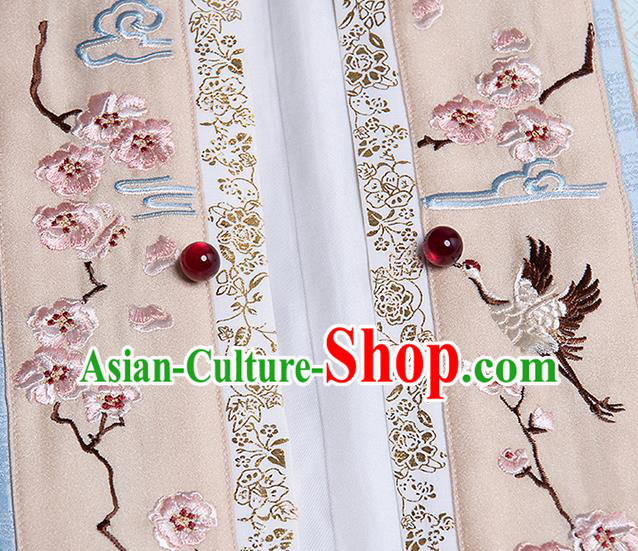 China Ancient Palace Lady Hanfu Costume Traditional Song Dynasty Court Princess Historical Clothing