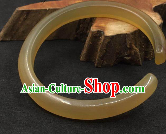China National Bracelet Handmade Jewelry Accessories Traditional Sheep Horn Bangle