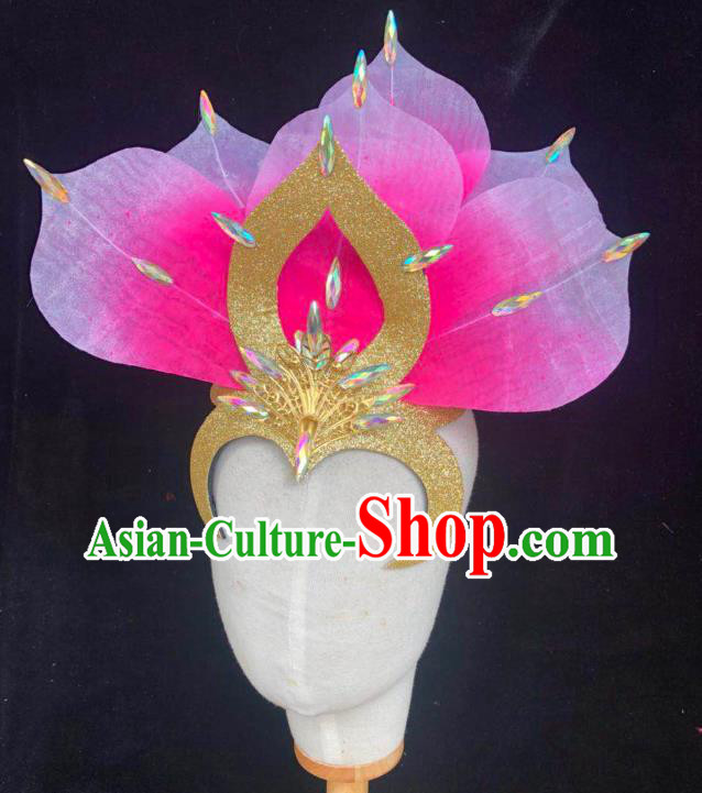 China Traditional Lotus Dance Classical Dance Headwear Opening Dance Hair Accessories