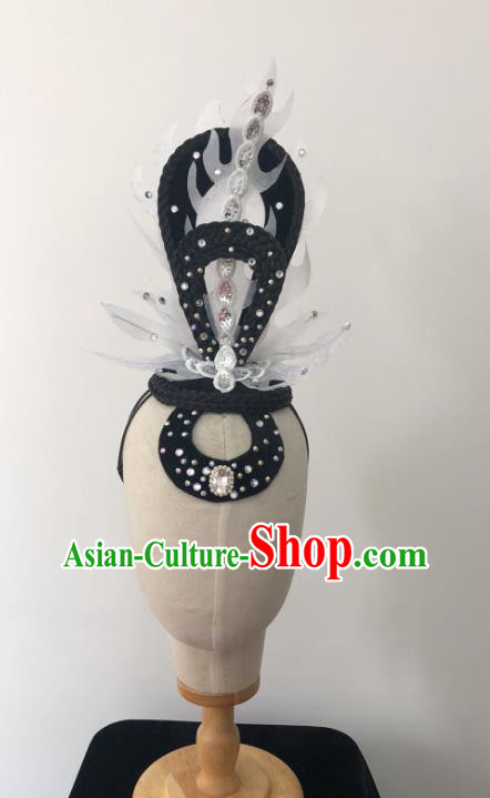 China Traditional Fish Dance Headwear Classical Dance Stage Performance Hair Accessories