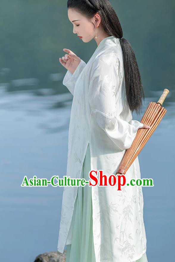 China Ancient Noble Beauty Hanfu Costumes Traditional Song Dynasty Historical Clothing Full Set