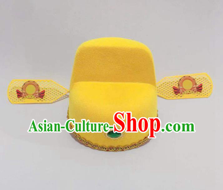 China Ancient Style Wu Sha Hat Traditional Peking Opera Scholar Hat Official Headwear