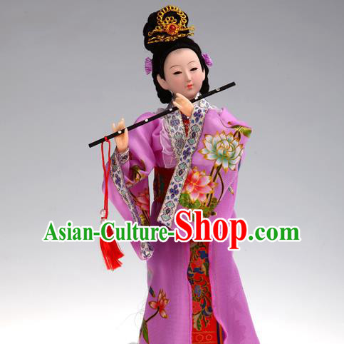 Handmade Traditional China Beijing Silk Figurine - the Four Great Beauties Diao Chan
