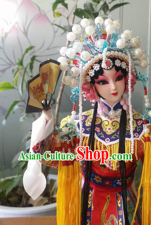 Handmade China Traditional Peking Opera Doll Beijing Silk Figurine - Yang Yuhuan