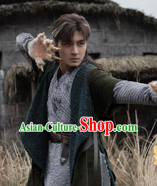 Chinese Ancient Royal Prince Garment Costumes TV Show Douluo Dalu Young Swordsman Dai Mubai Clothing