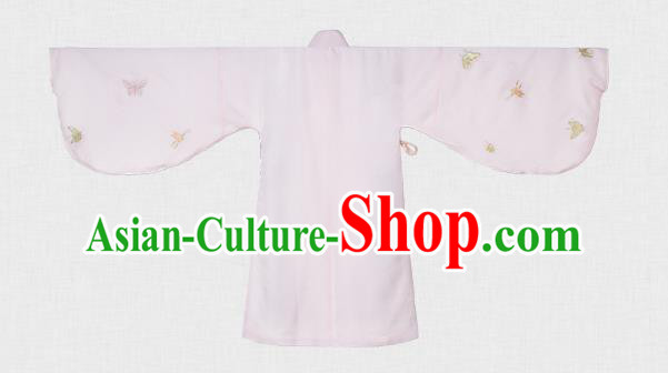 China Ancient Ming Dynasty Patrician Female Costumes Traditional Hanfu Apparels Court Embroidered Clothing