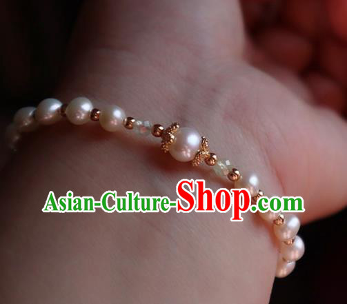 China Traditional Pearls Bracelet Accessories Handmade Wristlet Jewelry