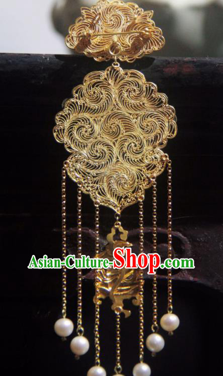 China Traditional Filigree Jewelry Necklace Accessories Qing Dynasty Cloisonne Peony Necklet Pendant