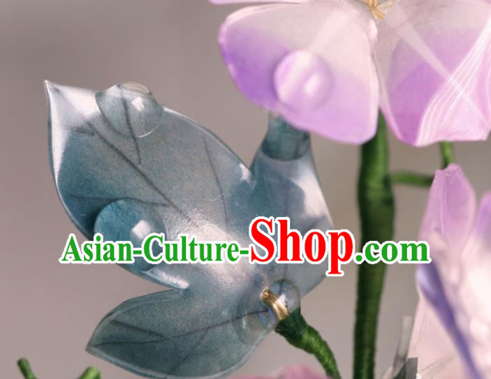 China Hanfu Petunia Hair Stick Classical Hair Accessories Traditional Ming Dynasty Princess Hairpin