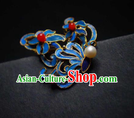 China Handmade Butterfly Brooch Traditional Cheongsam Breastpin Jewelry Accessories