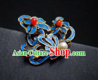 China Handmade Butterfly Brooch Traditional Cheongsam Breastpin Jewelry Accessories