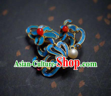 China Handmade Butterfly Brooch Traditional Cheongsam Breastpin Jewelry Accessories