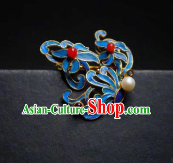 China Handmade Butterfly Brooch Traditional Cheongsam Breastpin Jewelry Accessories