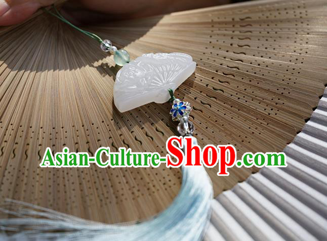 Chinese Handmade Folding Fan Traditional Silk Fan Bamboo Accordion